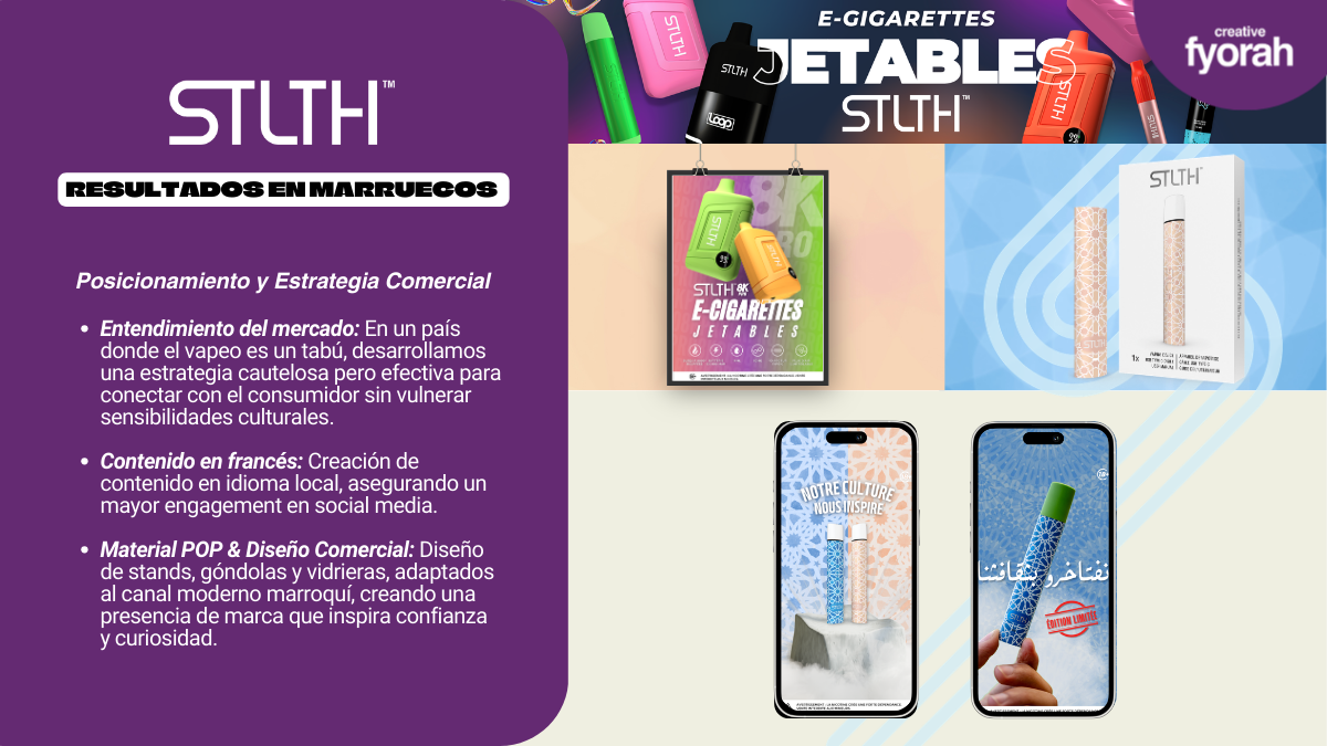 Una marca canadiense de vapeo con el reto de posicionarse en mercados complejos y regulados.