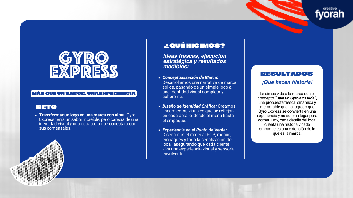 Pasamos de un logo a una marca con un tono, un estilo y una experiencia diferenciada.