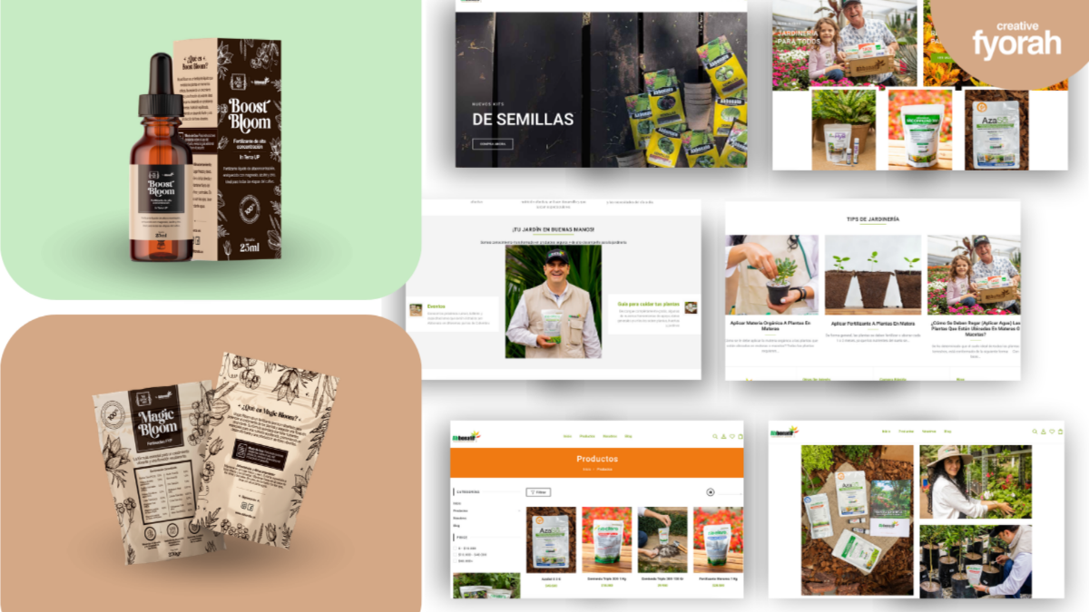 Renovamos la presencia digital de Abbonato con un e-commerce premium y una estrategia de contenido que educa e inspira. Creamos el Kit Grow 420 como producto insignia, logrando aumentar la visibilidad, ventas online y engagement en redes sociales.